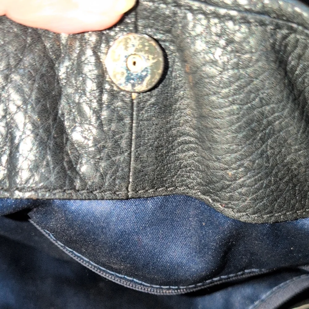 Coach 26224 Phoebe Black Pebble Leather Tote Bag